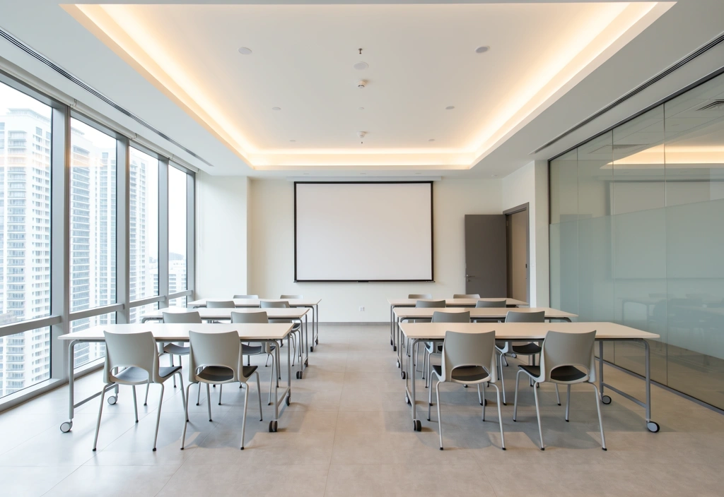 Suasana pusat pendidikan Sky Horizon Studio