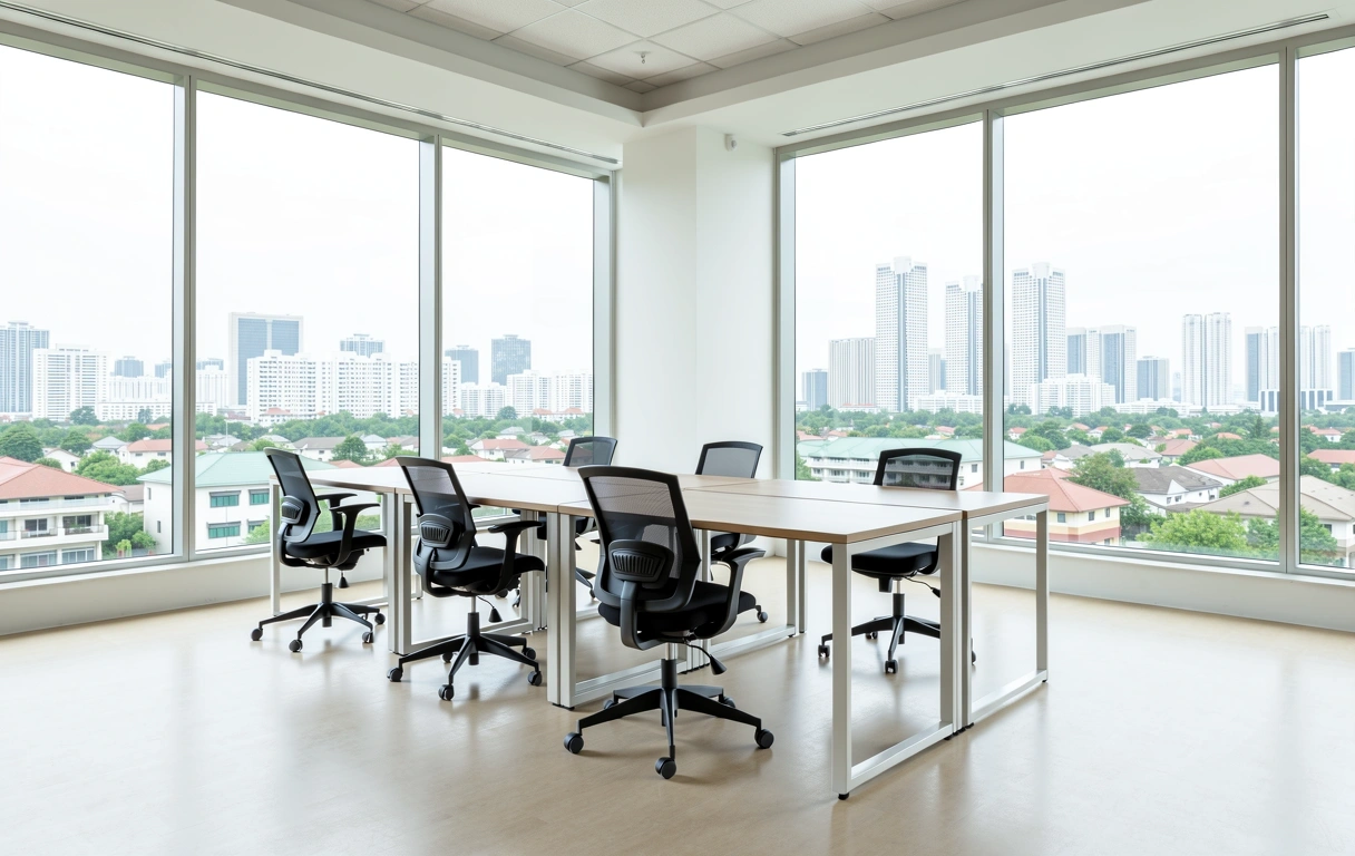 Ruang kerja moden di Malaysia